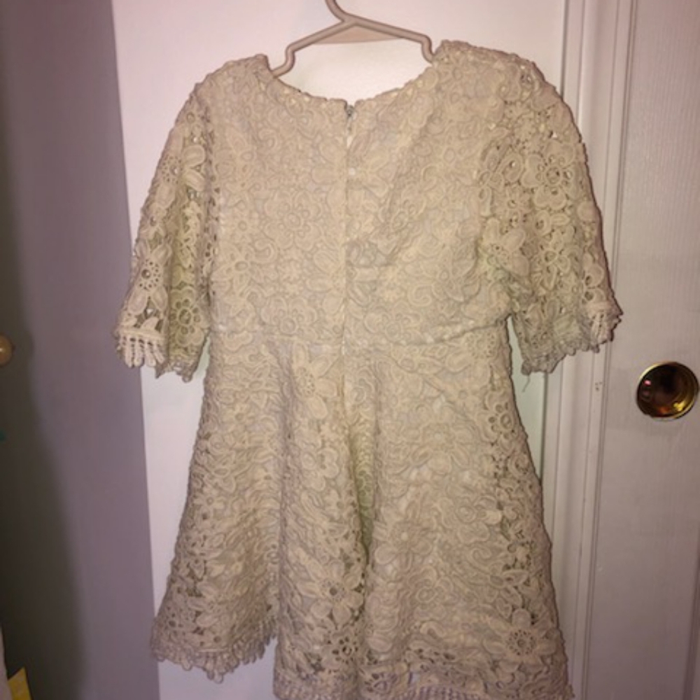 M.L. Kids bridesmaid dress lace/floral